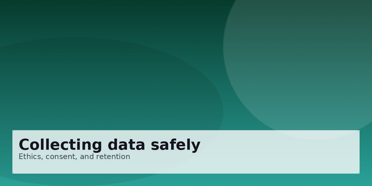 Collecting data